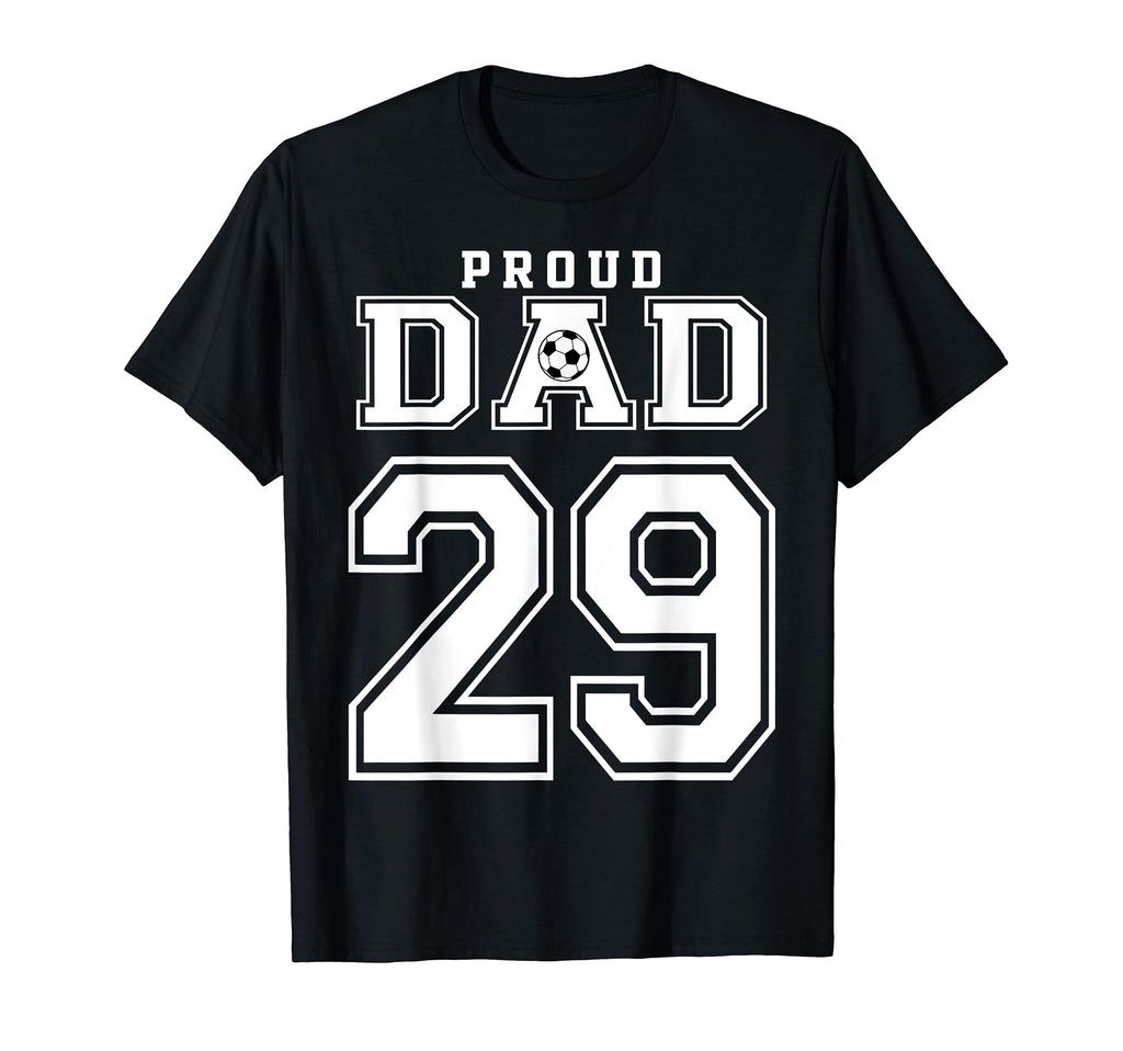 Number 29 Custom Proud Soccer Futbol T-Shirt - Unique Graphic for Adults - T-Shirt, Sweatshirt, Hoodie