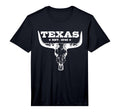 Texas Distressed Est 1845 Longhorn T-Shirt - Fun Novelty Design Men Women - T-Shirt, Sweatshirt, Hoodie