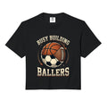 Funny Busy Raising Ballers Football Sweatshirt - Graphic Print Unisex - T-Shirt, Sweatshirt, Hoodie