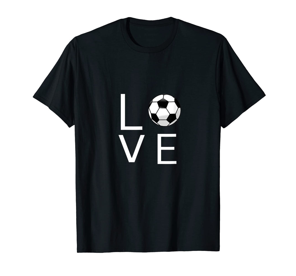 I Love Soccer T-Shirt - Custom Art Print for Adults - T-Shirt, Sweatshirt, Hoodie