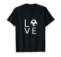 I Love Soccer T-Shirt - Custom Art Print for Adults - T-Shirt, Sweatshirt, Hoodie