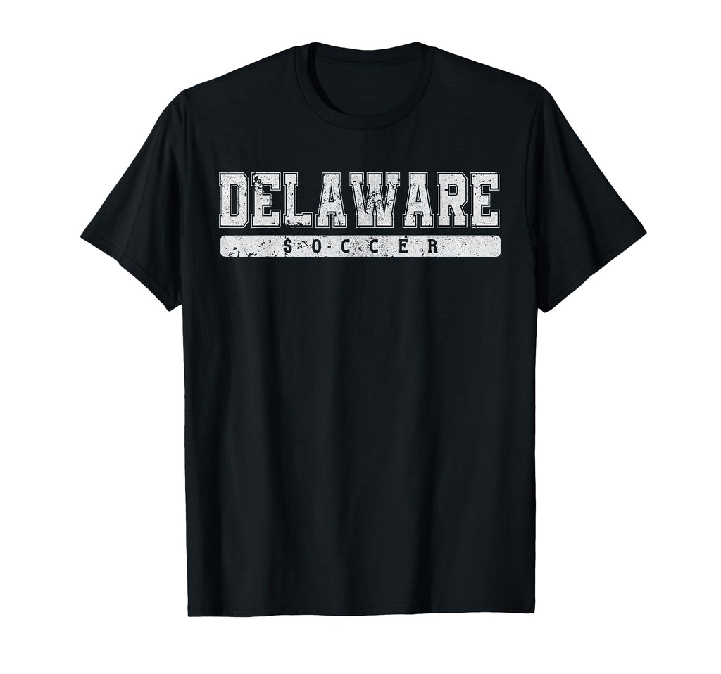 Delaware Soccer Tees Tanks Tops Hoodie - Minimalist Print for Adults - T-Shirt, Sweatshirt, Hoodie