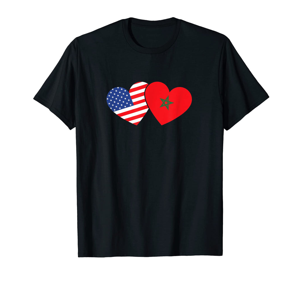 Moorish American Morocco Flag Moroccan T-Shirt - Unique Graphic Unisex - T-Shirt, Sweatshirt, Hoodie