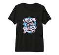 Mom Year Soccer Mom Pride Tri Blend T-Shirt - Unique Graphic Men Women - T-Shirt, Sweatshirt, Hoodie