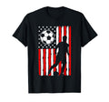 Distressed American Flag Soccer T-Shirt - Casual Everyday Wear Men Women - T-Shirt, Sweatshirt, Hoodie