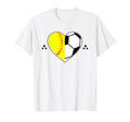 Soccer And Softball Heart Catcher T-Shirt - Custom Art Print Unisex - T-Shirt, Sweatshirt, Hoodie