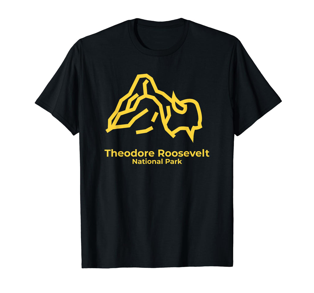 Theodore Roosevelt National Park T-Shirt - Custom Art Print Men Women - T-Shirt, Sweatshirt, Hoodie