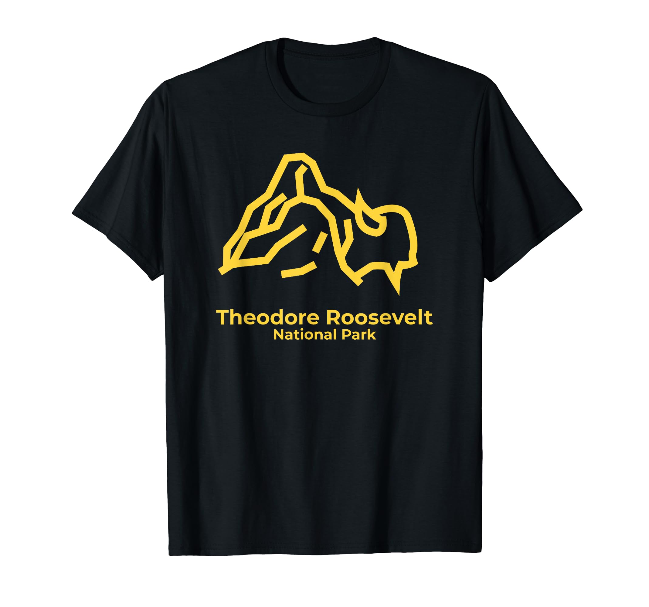 Theodore Roosevelt National Park T-Shirt - Custom Art Print Men Women - T-Shirt, Sweatshirt, Hoodie