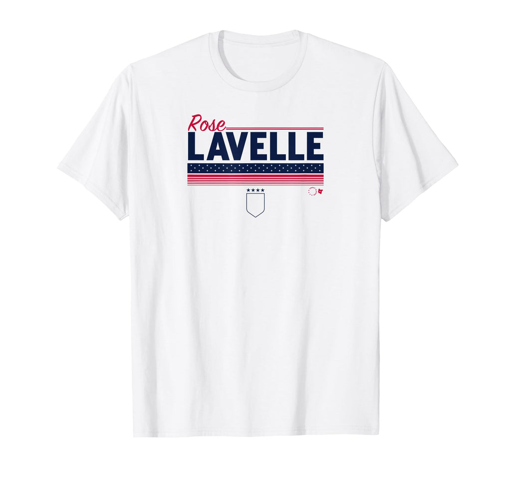 Rose Lavelle Stripe Uswntpa Usa T-Shirt - Aesthetic Graphic for Adults - T-Shirt, Sweatshirt, Hoodie