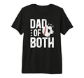 Mens Dad Both Baseball Soccer Dad T-Shirt - Fun Novelty Design Unisex - T-Shirt, Sweatshirt, Hoodie
