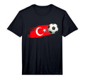 Turkey Flag Turkish Soccer Flag Turkish T-Shirt - Trendy Graphic Unisex - T-Shirt, Sweatshirt, Hoodie