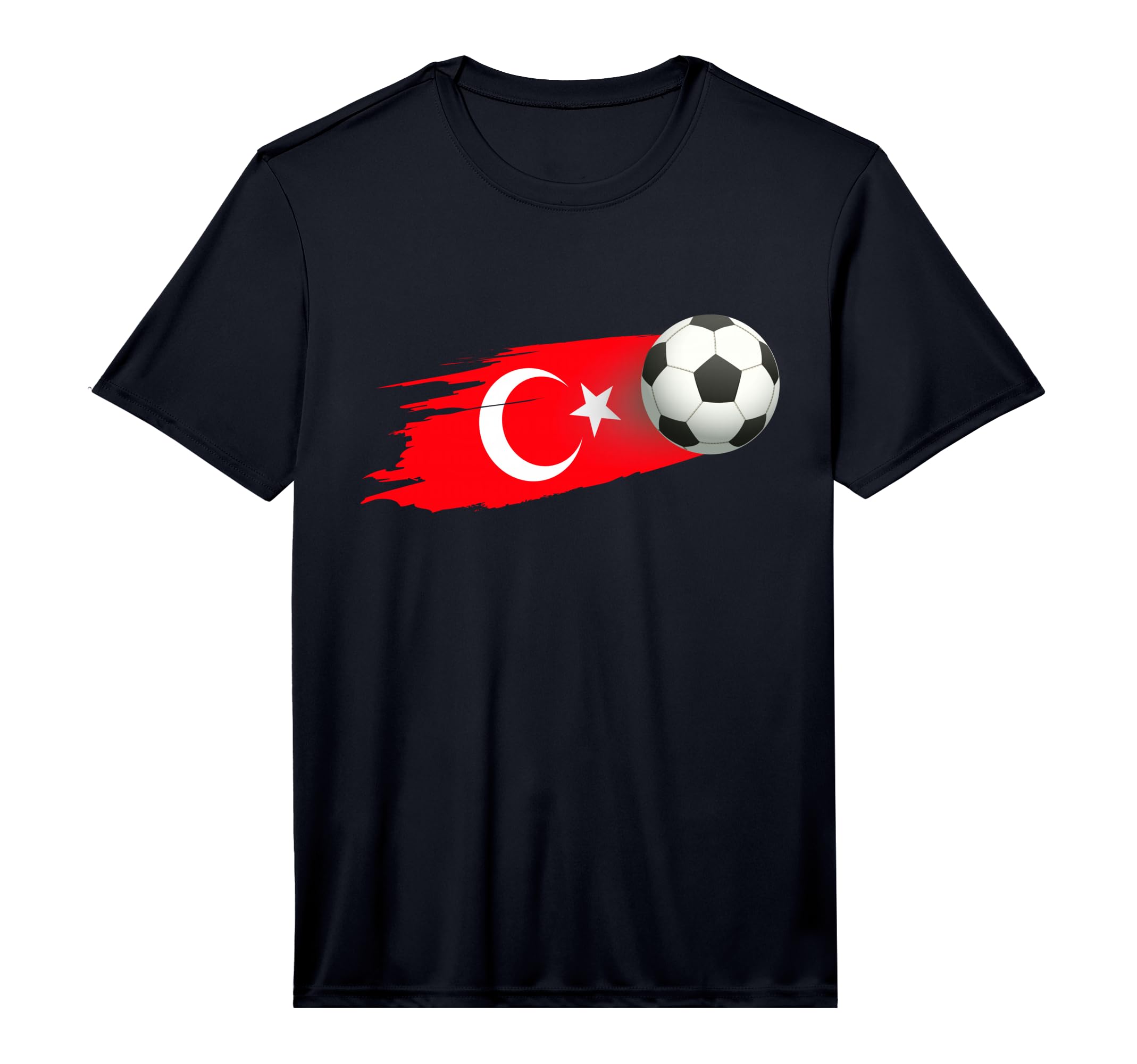 Turkey Flag Turkish Soccer Flag Turkish T-Shirt - Trendy Graphic Unisex - T-Shirt, Sweatshirt, Hoodie