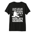 Mens Field Hockey Goalie Grandpa T-Shirt - Aesthetic Graphic for Adults - T-Shirt, Sweatshirt, Hoodie