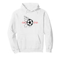 Soccer Ball Heartbeat Players And Hoodie - Streetwear Style Men Women - T-Shirt, Sweatshirt, Hoodie