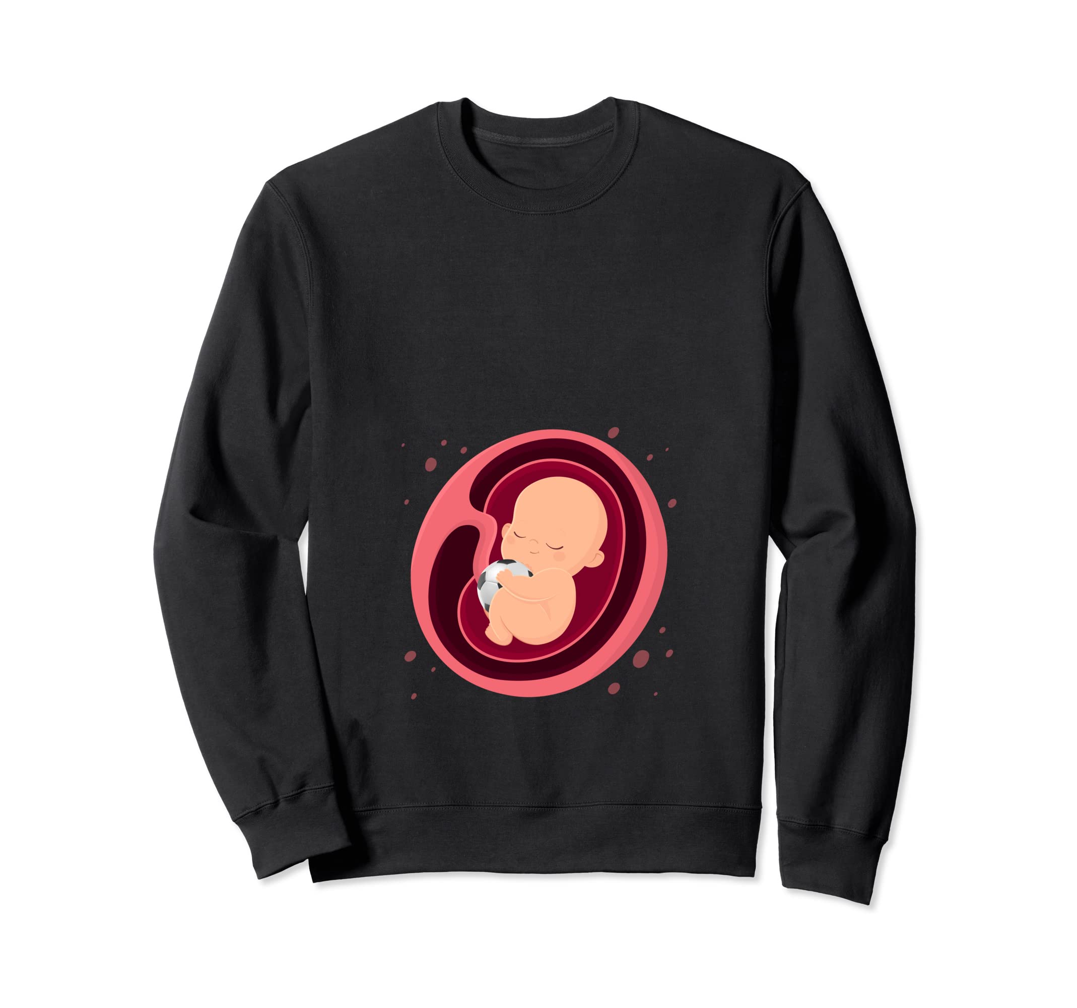 Pregnancy Announcement Soccer Players Sweatshirt - Unique Graphic Unisex - T-Shirt, Sweatshirt, Hoodie