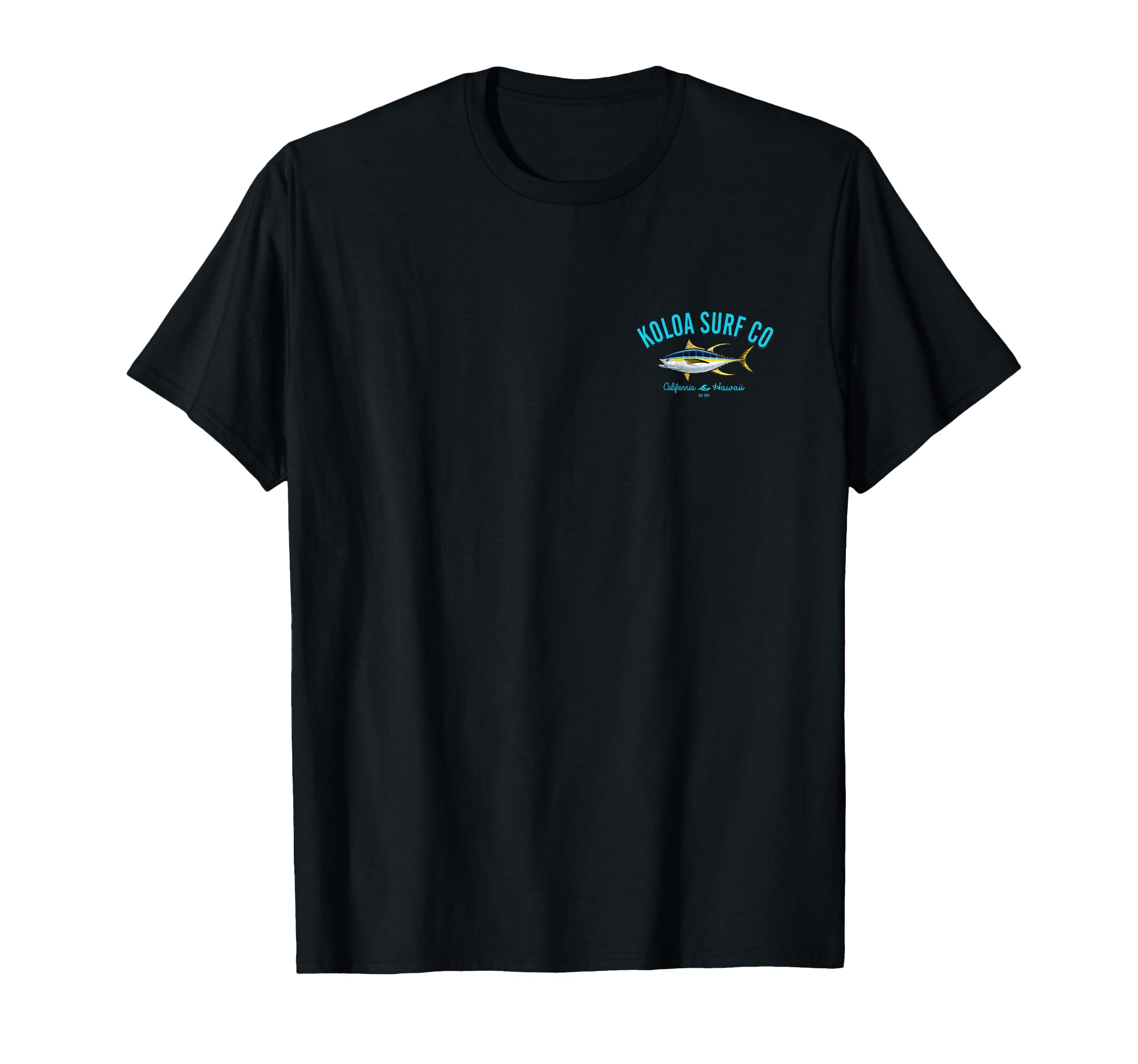 Koloa Surf Yellow Fin Tuna Logo Lightweight T-Shirt - Trendy Graphic Unisex - T-Shirt, Sweatshirt, Hoodie