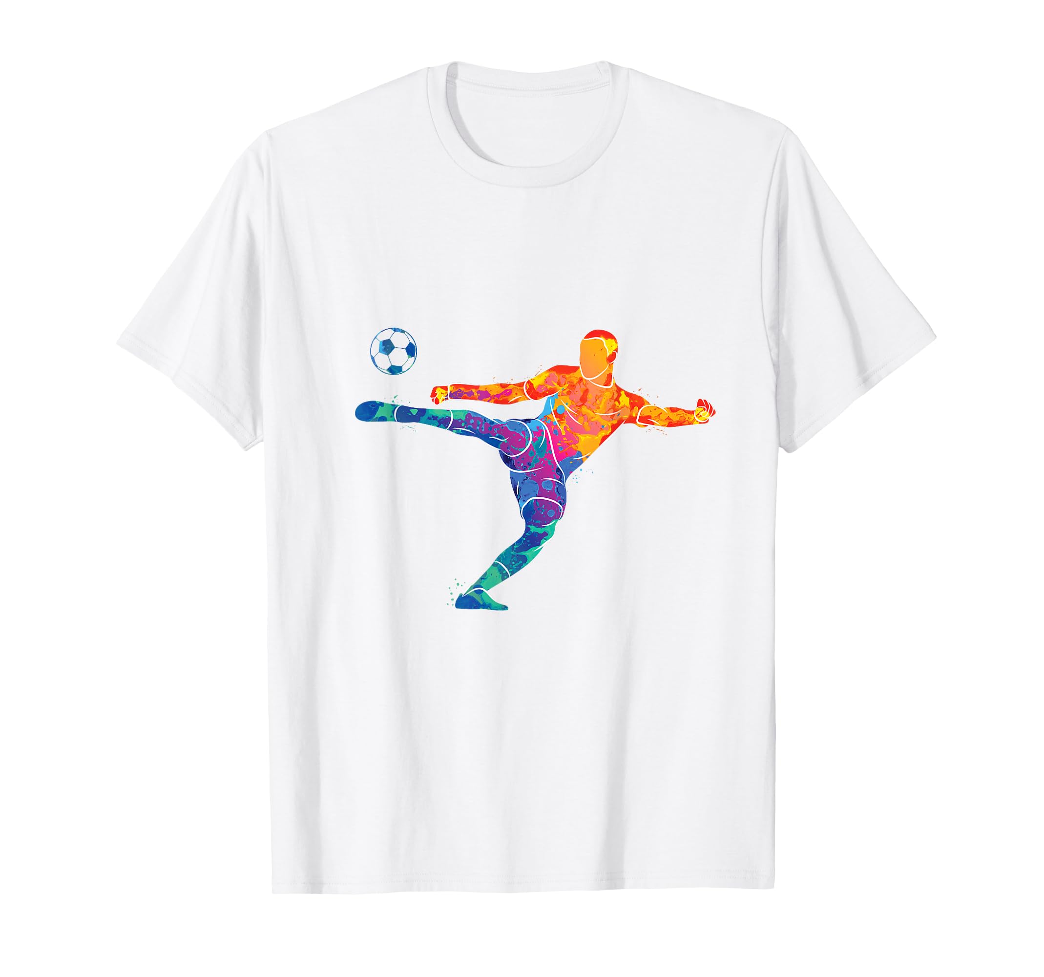 Soccer Footballer Soccer Player T-Shirt - Fun Novelty Design for Adults - T-Shirt, Sweatshirt, Hoodie