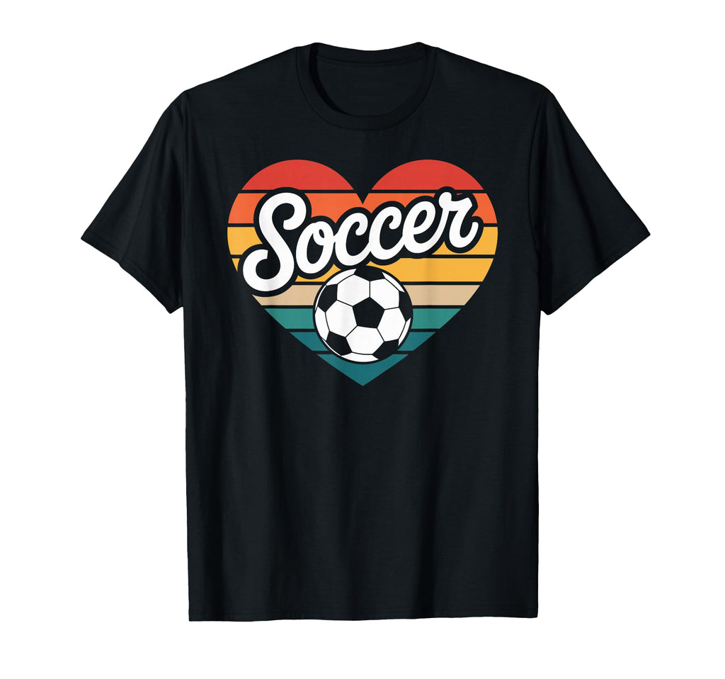 Soccer Player Heart T-Shirt - Aesthetic Graphic for Adults - T-Shirt, Sweatshirt, Hoodie