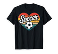 Soccer Player Heart T-Shirt - Aesthetic Graphic for Adults - T-Shirt, Sweatshirt, Hoodie