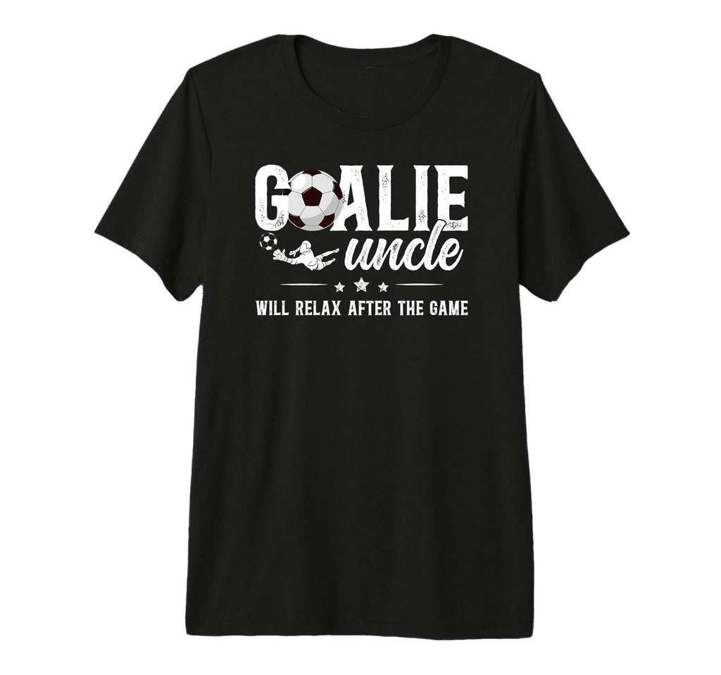 Mens Funny Soccer Goalie Uncle T-Shirt - Fun Novelty Design for Adults - T-Shirt, Sweatshirt, Hoodie