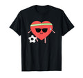 Soccer Heart Sunglasses Football T-Shirt - Trendy Graphic Unisex - T-Shirt, Sweatshirt, Hoodie