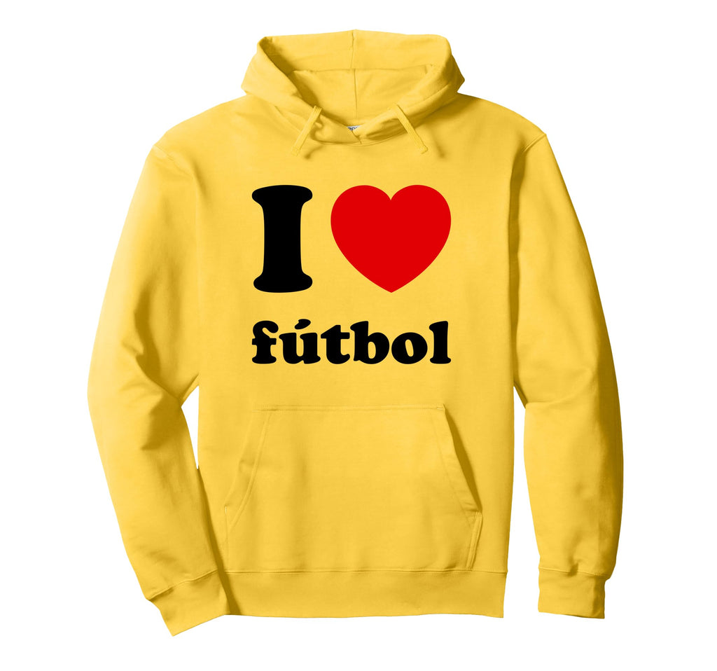 I Love Heart F Tbol Futbol Soccer Hoodie - Custom Art Print Men Women - T-Shirt, Sweatshirt, Hoodie