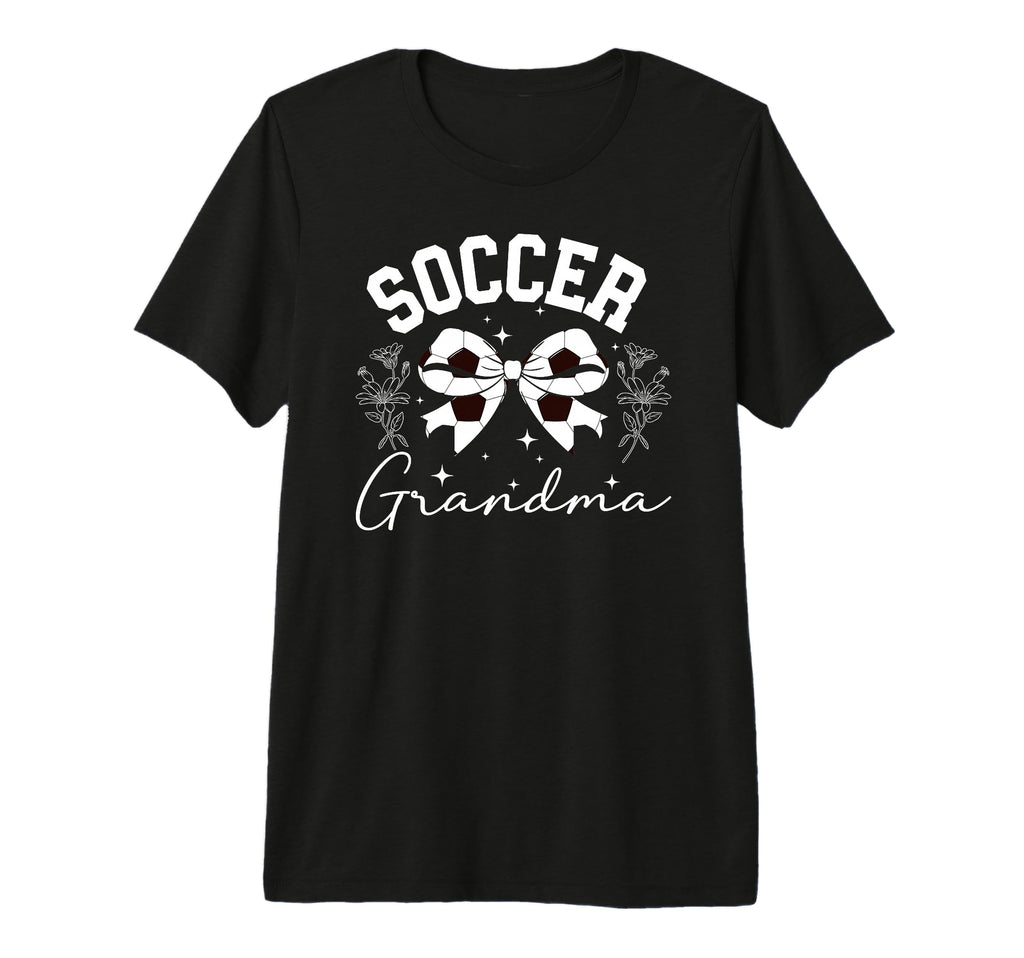 Soccer Grandma Coquette Soccer Player T-Shirt - Graphic Print for Adults - T-Shirt, Sweatshirt, Hoodie