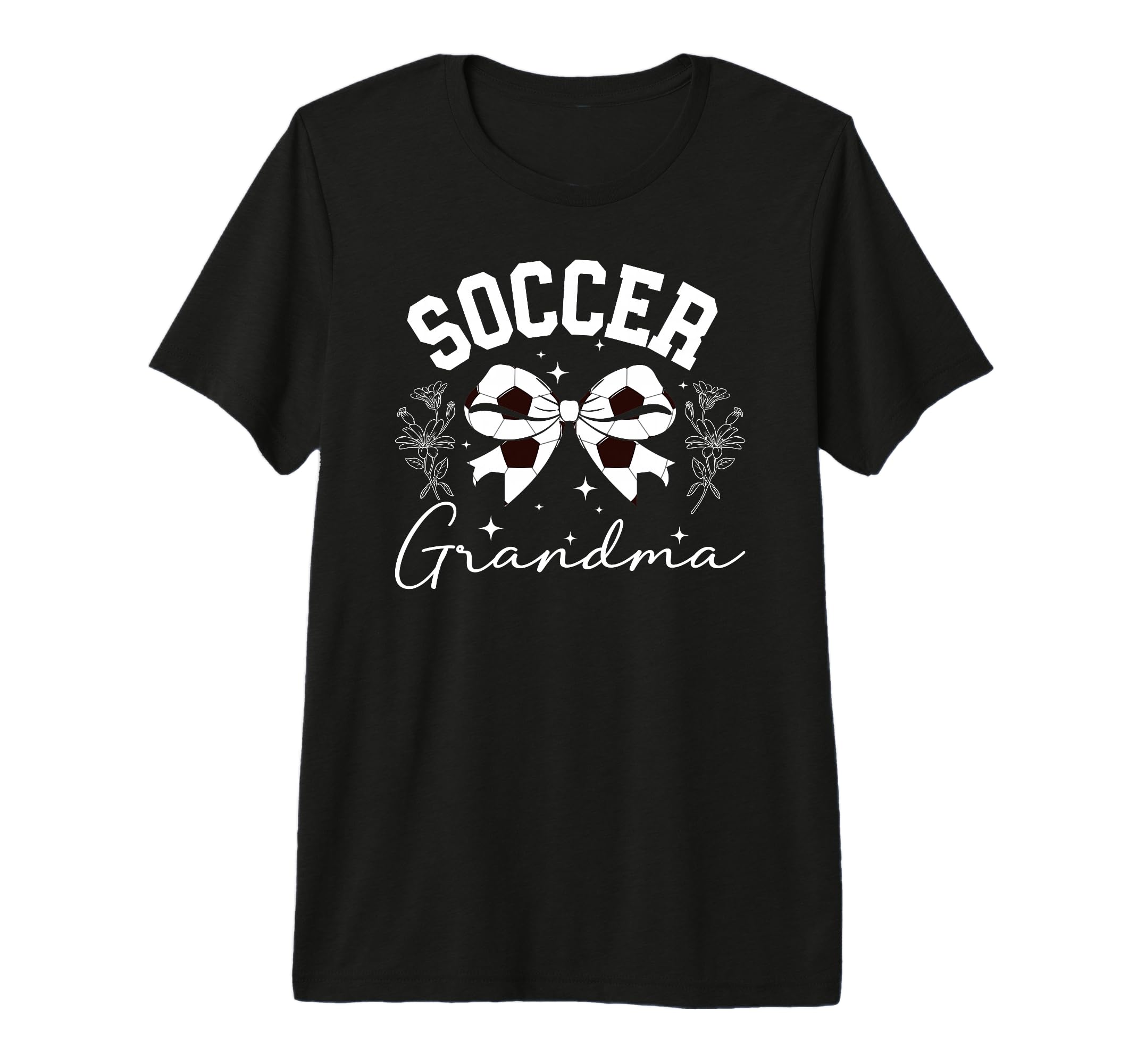 Soccer Grandma Coquette Soccer Player T-Shirt - Graphic Print for Adults - T-Shirt, Sweatshirt, Hoodie