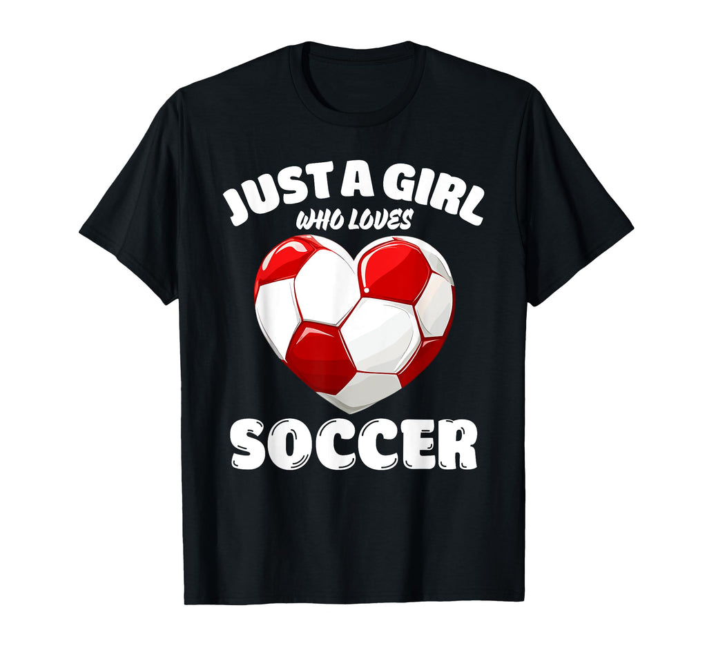 Just Who Loves Soccer Soccer Lover T-Shirt - Graphic Print Unisex - T-Shirt, Sweatshirt, Hoodie
