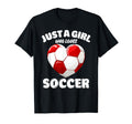 Just Who Loves Soccer Soccer Lover T-Shirt - Graphic Print Unisex - T-Shirt, Sweatshirt, Hoodie