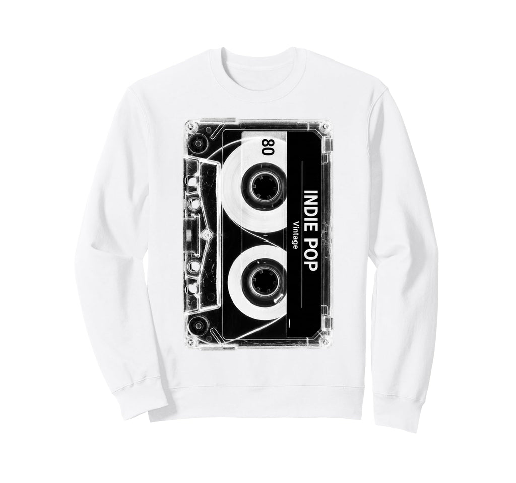 Indie Pop Cassette Tape Throwback Sweatshirt - Streetwear Style Men Women - T-Shirt, Sweatshirt, Hoodie