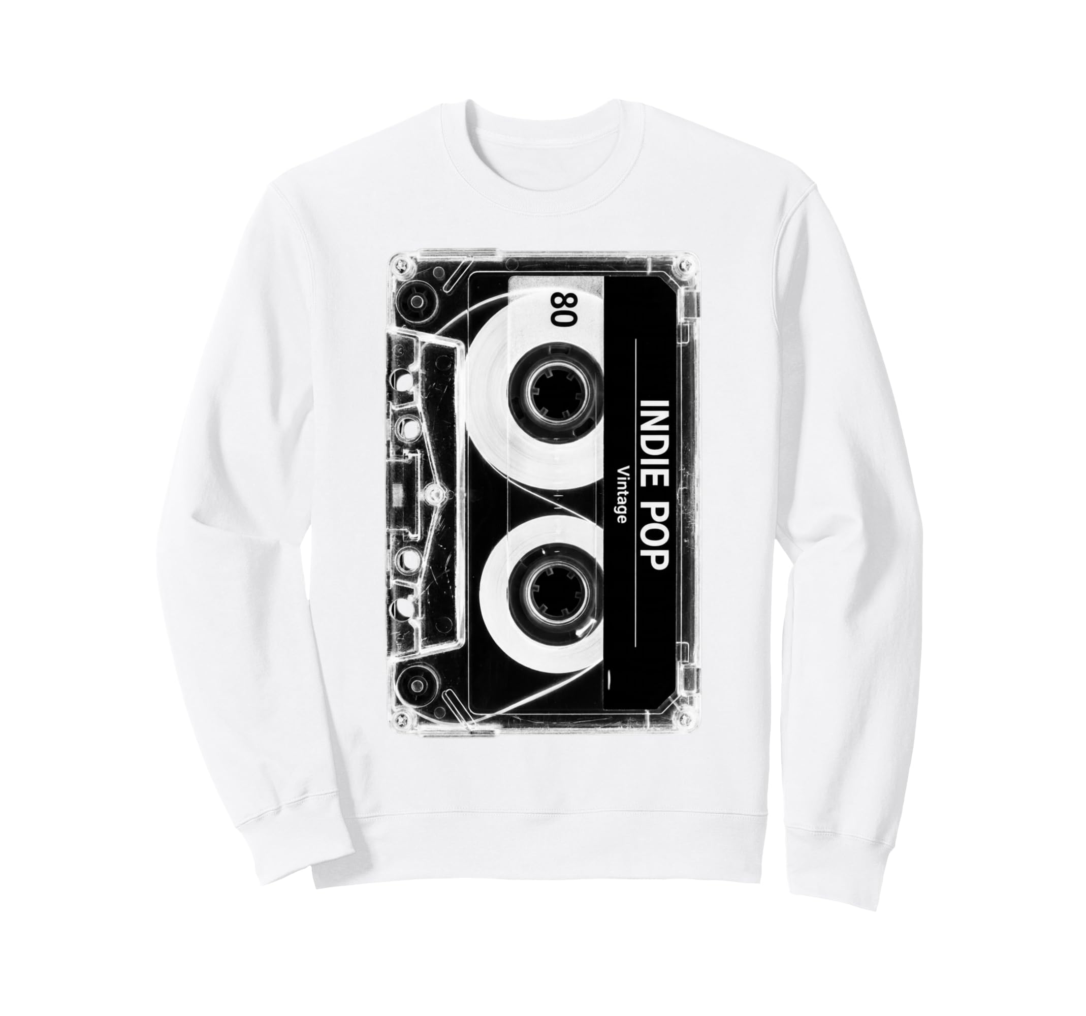 Indie Pop Cassette Tape Throwback Sweatshirt - Streetwear Style Men Women - T-Shirt, Sweatshirt, Hoodie