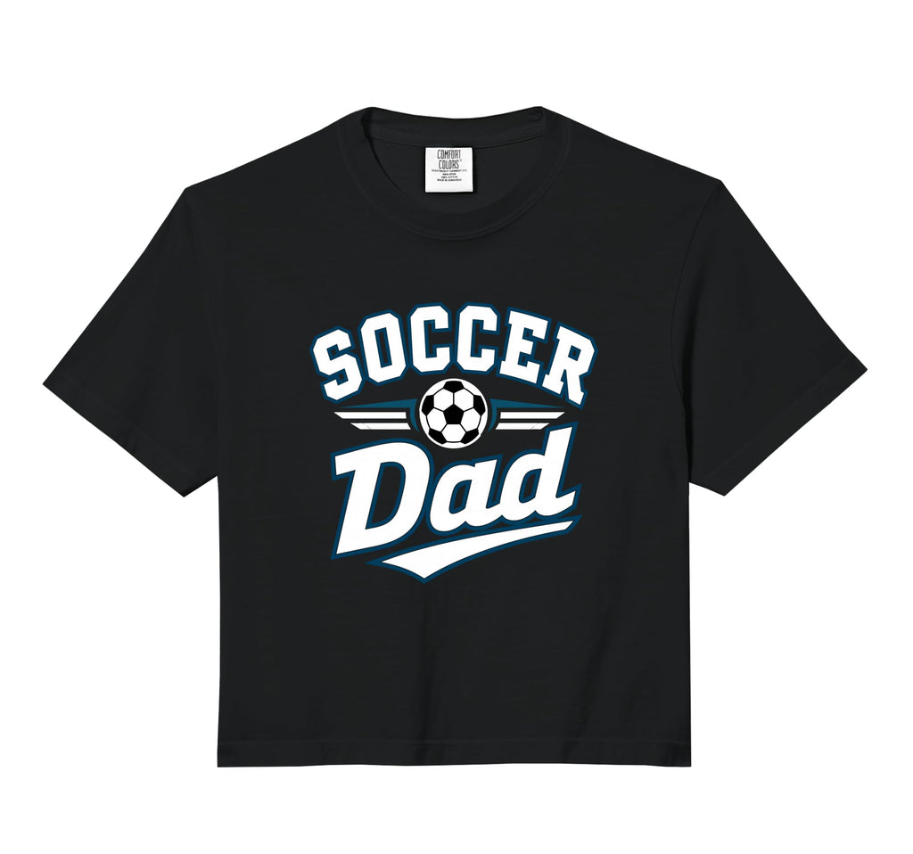 Soccer Dad Funny Athletic Lettering Hoodie - Unique Graphic for Adults - T-Shirt, Sweatshirt, Hoodie