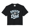 Soccer Dad Funny Athletic Lettering Hoodie - Unique Graphic for Adults - T-Shirt, Sweatshirt, Hoodie