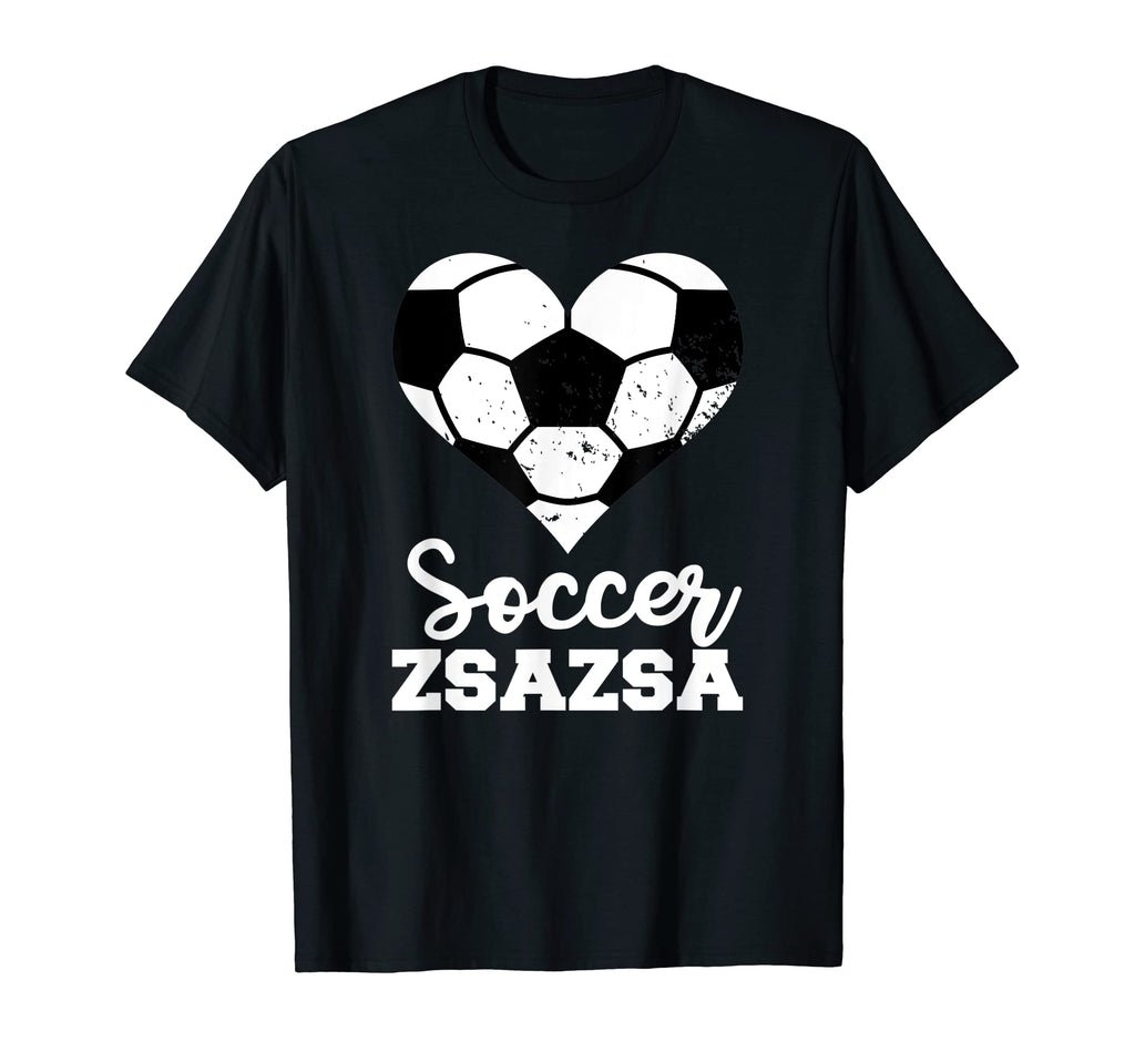 Soccer Zsazsa Funny Soccer Heart T-Shirt - Unique Graphic for Adults - T-Shirt, Sweatshirt, Hoodie