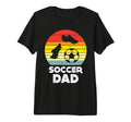 Soccer Dad Sunset Football Player Sport T-Shirt - Graphic Print Unisex - T-Shirt, Sweatshirt, Hoodie