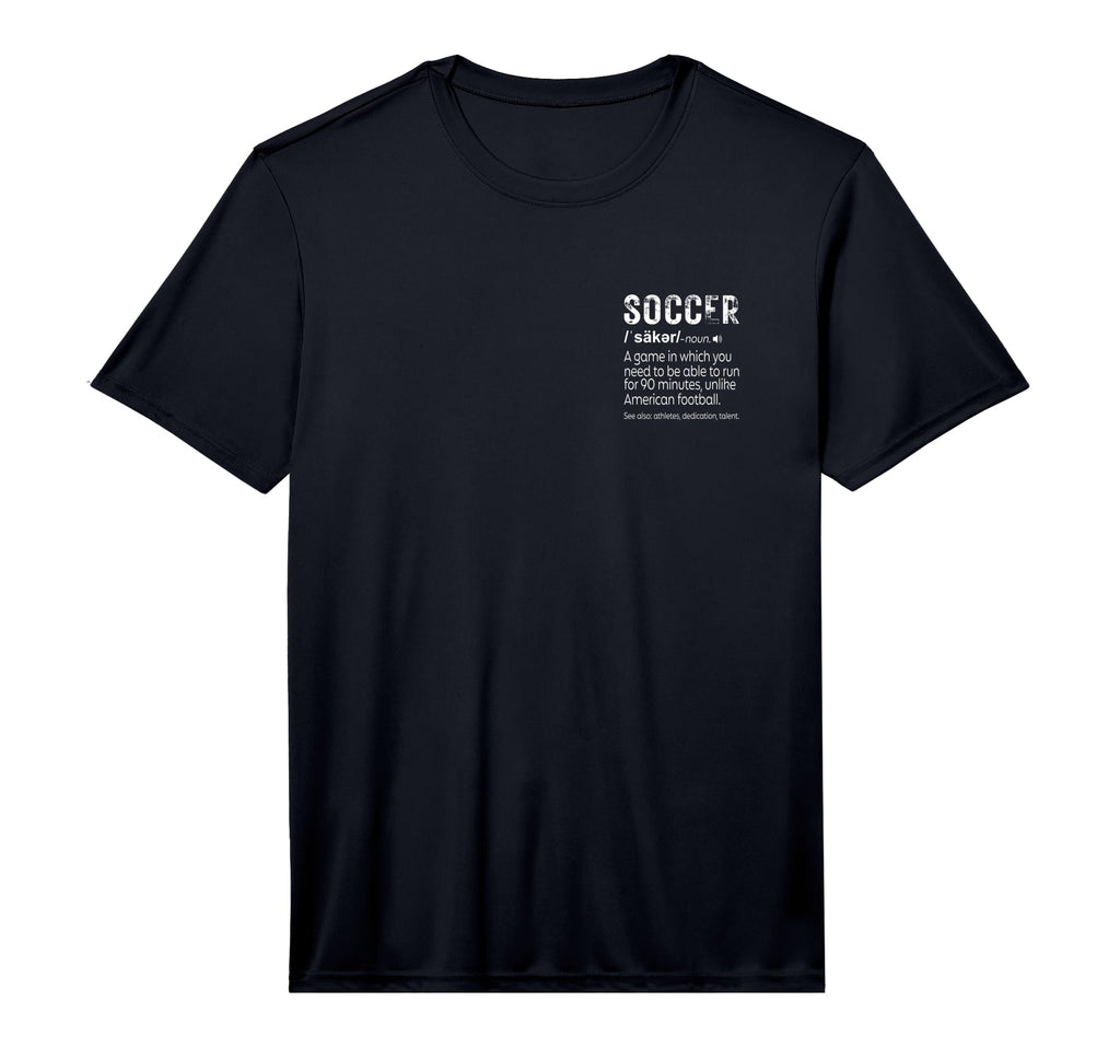 Definition Soccer Performance T-Shirt - Graphic Print for Adults - T-Shirt, Sweatshirt, Hoodie
