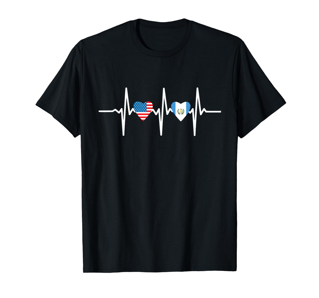 Half Guatemalan And American T-Shirt - Custom Art Print Men Women - T-Shirt, Sweatshirt, Hoodie