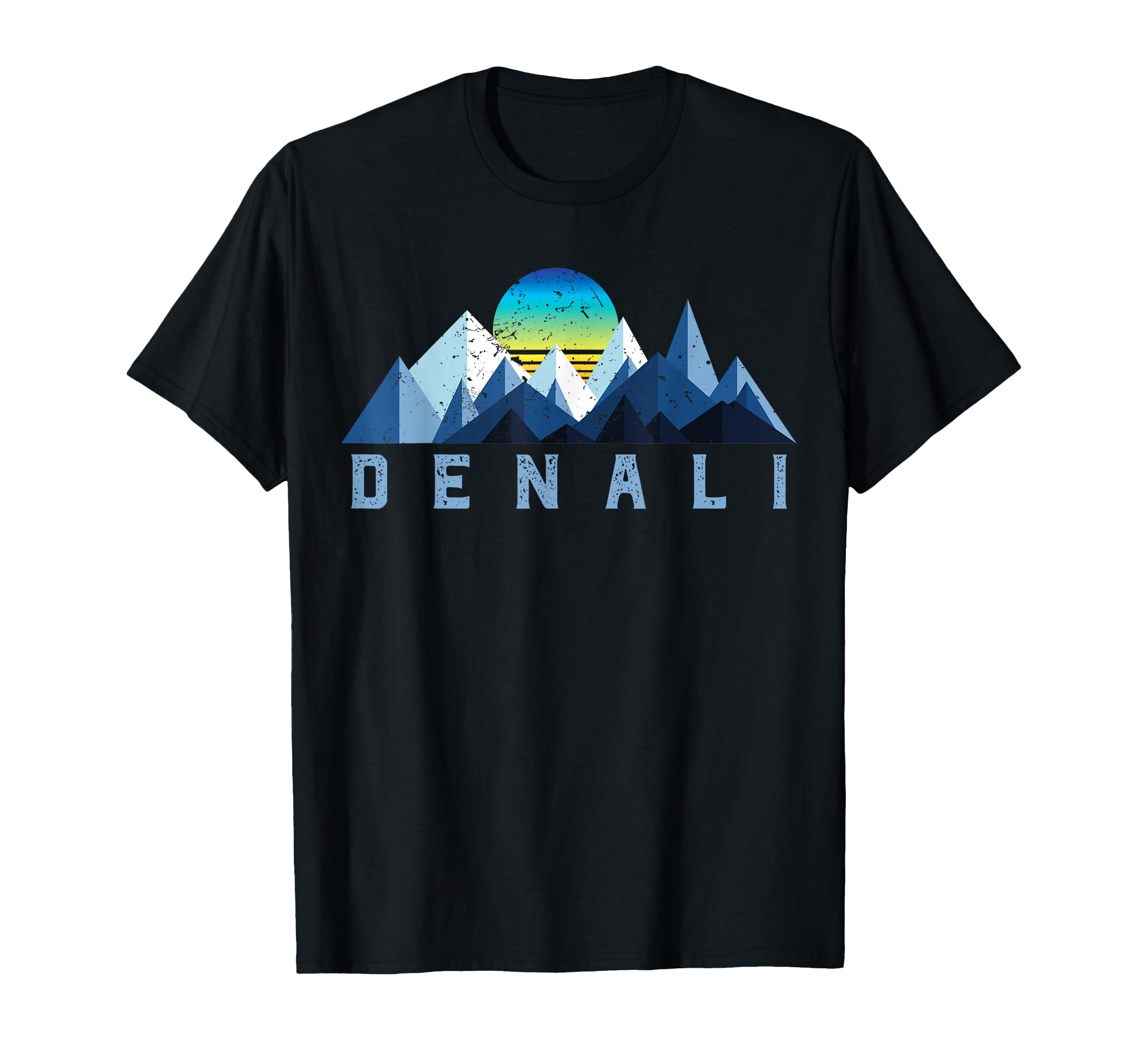 Denali National Park Geometric T-Shirt - Streetwear Style for Adults - T-Shirt, Sweatshirt, Hoodie