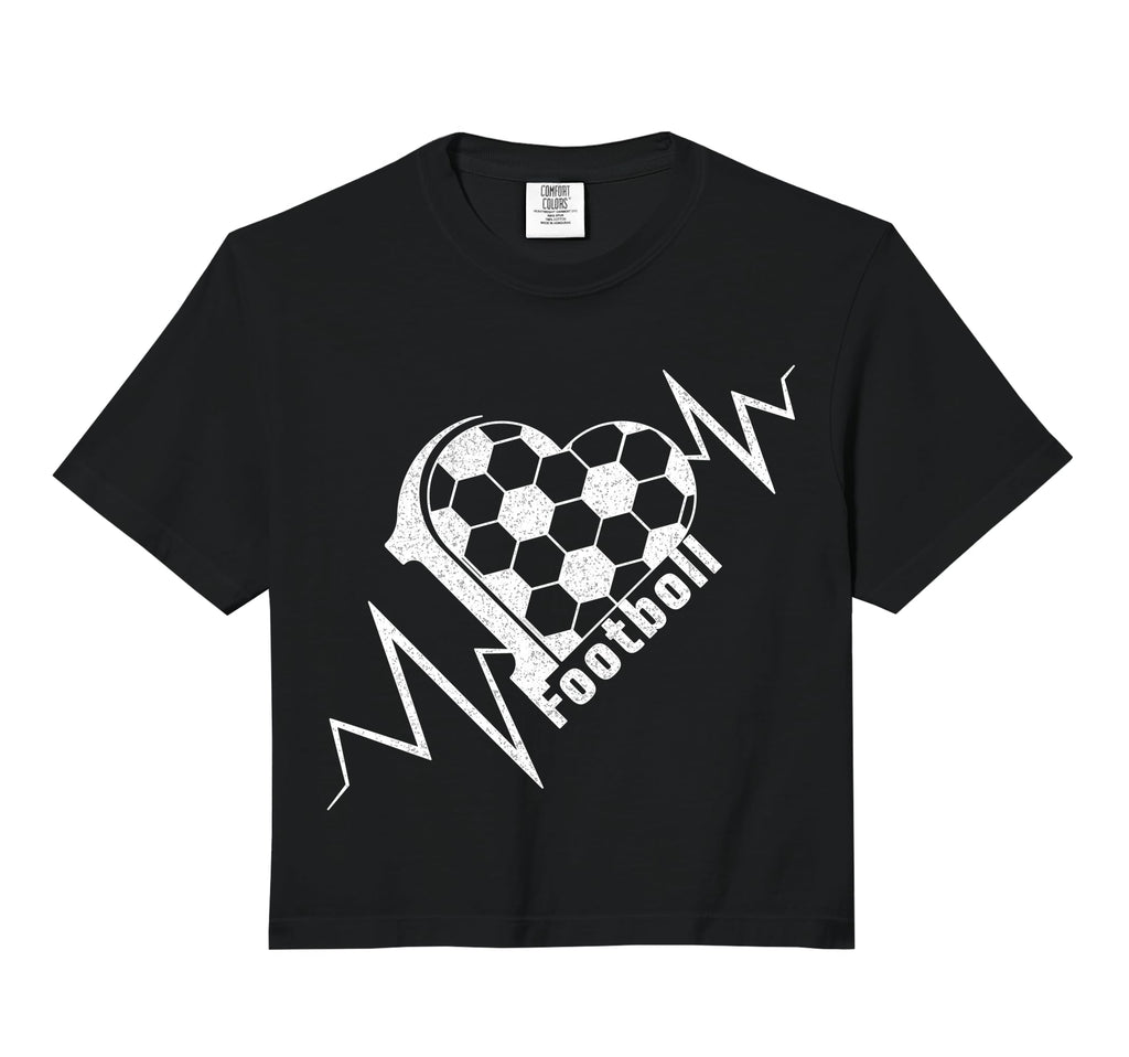 Football Heartbeat Pulse Soccer Lover Sweatshirt - Custom Art Print Unisex - T-Shirt, Sweatshirt, Hoodie