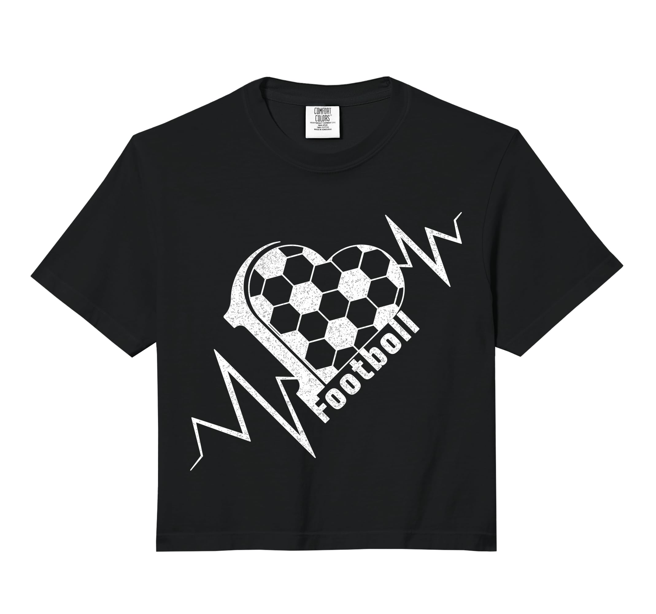 Football Heartbeat Pulse Soccer Lover Sweatshirt - Custom Art Print Unisex - T-Shirt, Sweatshirt, Hoodie