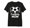 Keeper Mum Funny Soccer Goalkeeper T-Shirt - Custom Art Print for Adults - T-Shirt, Sweatshirt, Hoodie