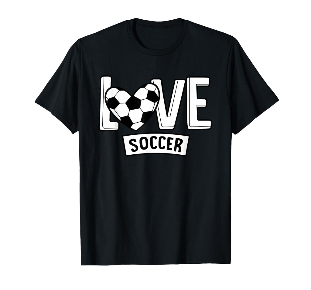 Love Soccer Funny Hearty Soccer T-Shirt - Streetwear Style for Adults - T-Shirt, Sweatshirt, Hoodie