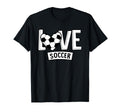Love Soccer Funny Hearty Soccer T-Shirt - Streetwear Style for Adults - T-Shirt, Sweatshirt, Hoodie