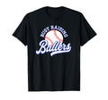 Busy Raising Ballers Baseball Mom Dad T-Shirt - Graphic Print for Adults - T-Shirt, Sweatshirt, Hoodie