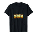 Christian Faith Plot Twist God Wins Pixel T-Shirt - Graphic Print Unisex - T-Shirt, Sweatshirt, Hoodie
