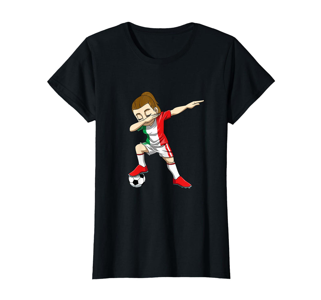 Dabbing Soccer Italy Womens Soccer T-Shirt - Fun Novelty Design Unisex - T-Shirt, Sweatshirt, Hoodie