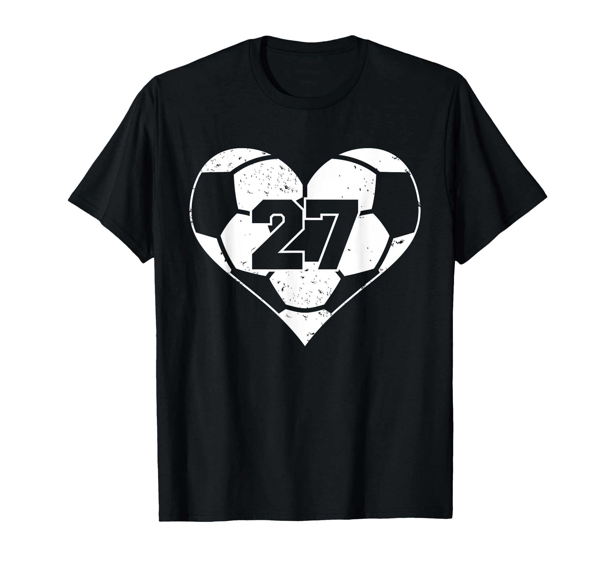 Soccer Number 27 Jersey Funny T-Shirt - Fun Novelty Design for Adults - T-Shirt, Sweatshirt, Hoodie