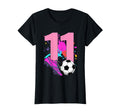 11Th Birthday Soccer Player Football 11 T-Shirt - Graphic Print Men Women - T-Shirt, Sweatshirt, Hoodie