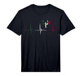 Mexican Pride Heartbeat Ekg Pulse Mexican T-Shirt - Unique Graphic Unisex - T-Shirt, Sweatshirt, Hoodie